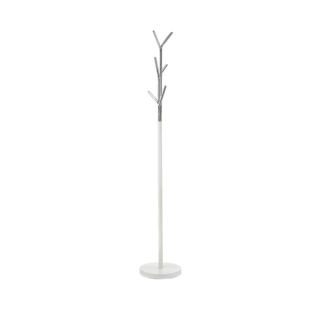 Porte-manteau en métal, ARBRE Couleur blanc <span itemprop=