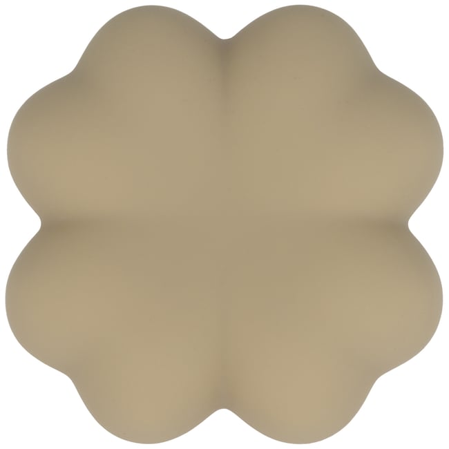Veilleuse d'allaitement trèfle gris-vert <span itemprop=