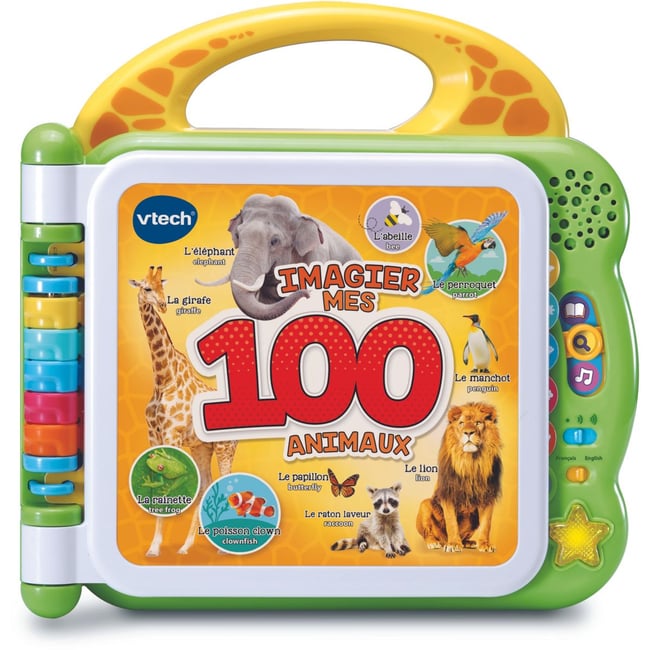 Imagier Mon imagier bilingue - 100 animaux - VTECH