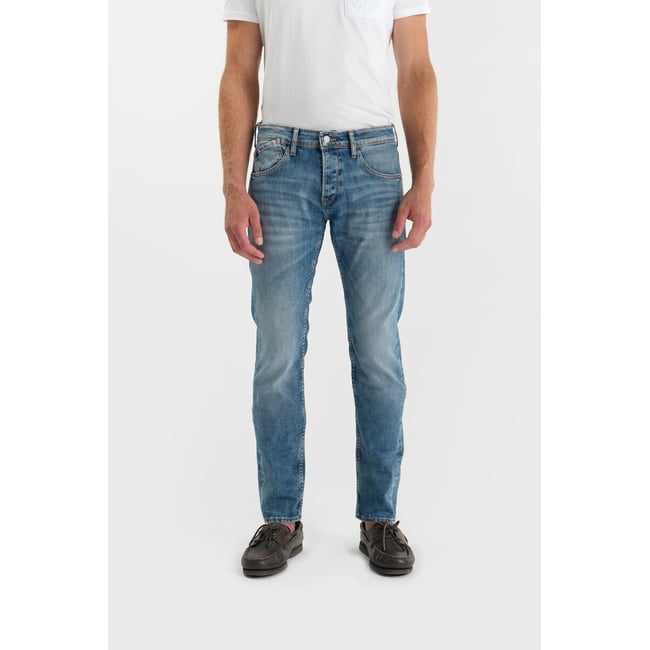 Jeans slim stretch 700/11, longueur 34 blue <span itemprop=