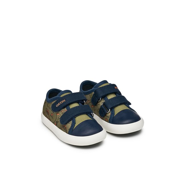 Zapatillas con velcro transpirables Gisli verde pistacho <span itemprop=