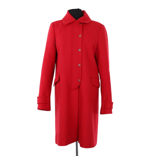 Manteau - Très Bon État rouge <span itemprop=