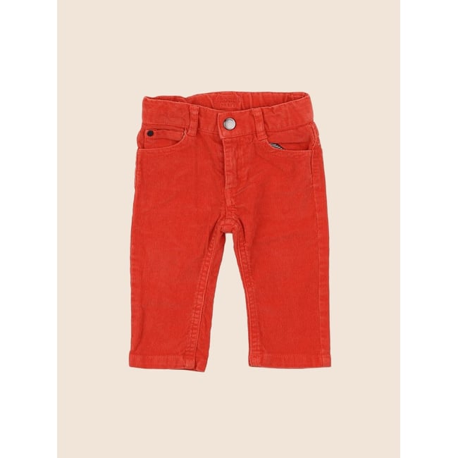 Pantalon - Très bon état rouge <span itemprop=