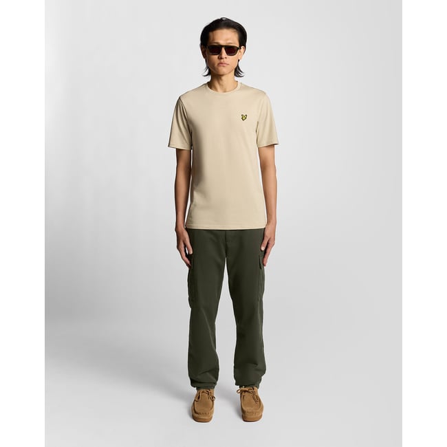 Pantalon poche cargo vert olive <span itemprop=