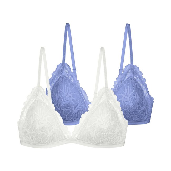 Set van 2 bralettes in kant Trisha <span itemprop=