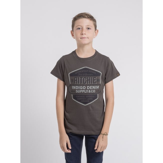 T-shirt Col Rond Pur Coton Jagny-j - RITCHIE