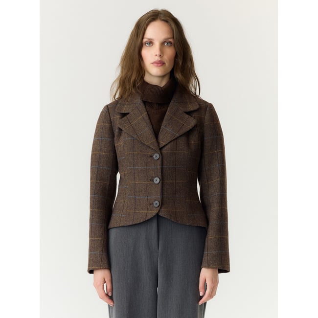 Veste chocolate brown <span itemprop=