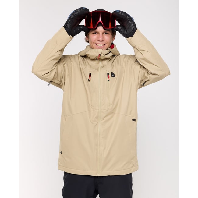 Veste de ski ANTI-SERIES sable kaki <span itemprop=