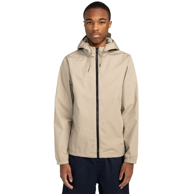 Veste shell imperméable ALDER beige aluminum <span itemprop=