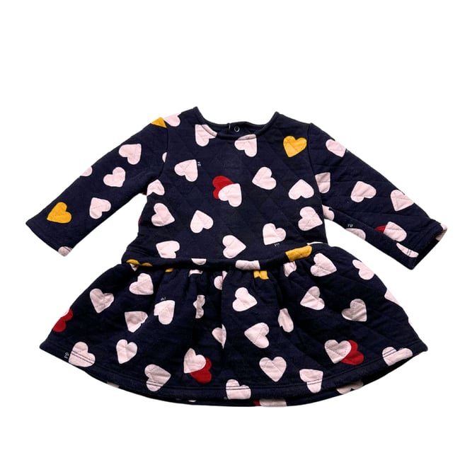 Robe B b Tr s Bon tat Bleu Petit Bateau La Redoute Robe B b Tr s Bon tat Bleu Petit Bateau La Redoute