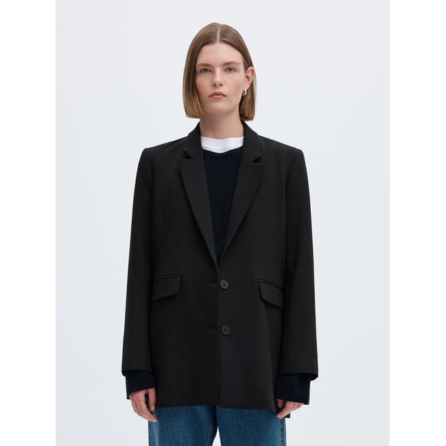 Blazer À Simple Boutonnage black 1 <span itemprop=