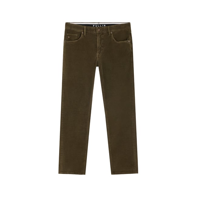 PANTALON REGULAR VELOURS ROYCYPRES marron <span itemprop=