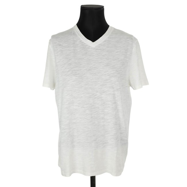 T-shirt en coton - Très Bon État blanc <span itemprop=