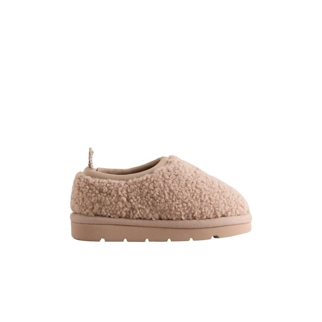 Chaussons shoot marron <span itemprop=