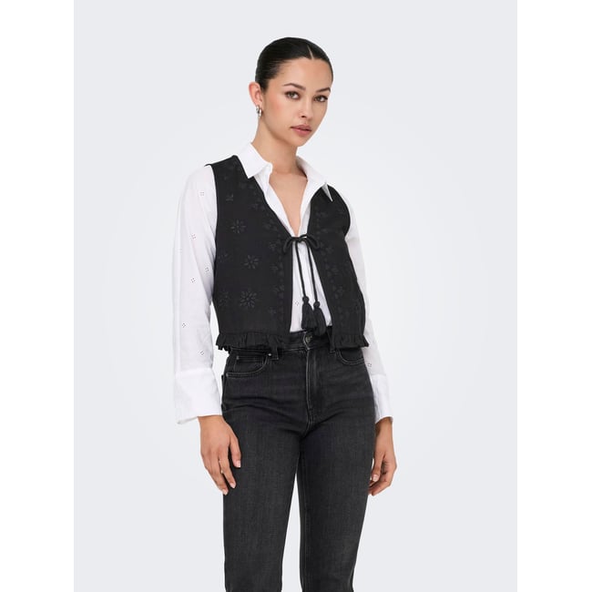 Gilet noire - black <span itemprop=