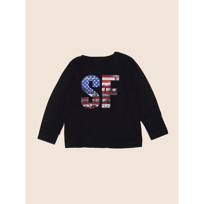 Tee-shirt - Très bon état noir <span itemprop=