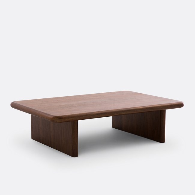 Couchtisch Curva, Nussbaum nussbaumfarben LA REDOUTE INTERIEURS