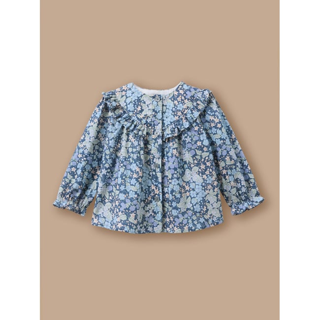 Blouse en tissu Liberty liberty berry harvest <span itemprop=