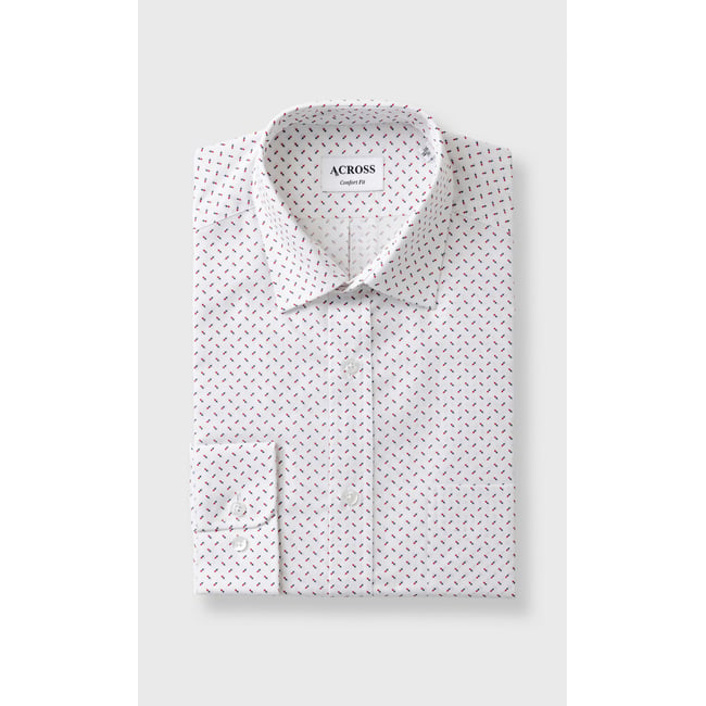 Chemise Confort fit micro dessin v002227 <span itemprop=