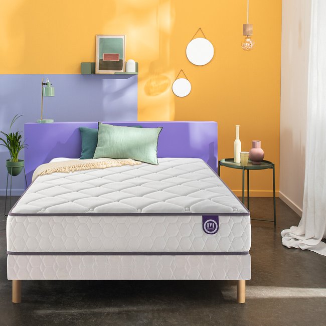 Taschenfederkernmatratze Cheer Bed mit 520 Federn weiss <span itemprop=