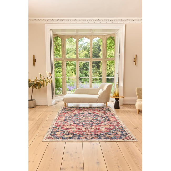 Royal Traditional Eco-Washable Rug, multi-coloured, HUG RUG