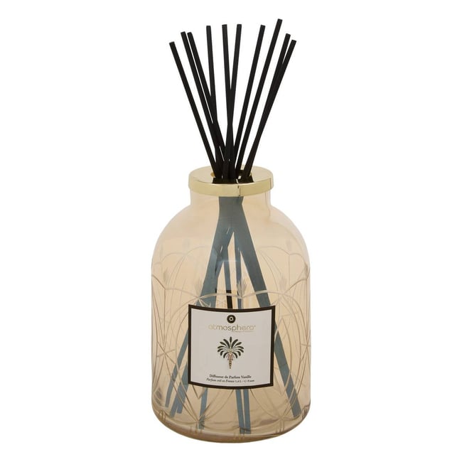 Diffuseur en verre PALMER Couleur mordoré <span itemprop=