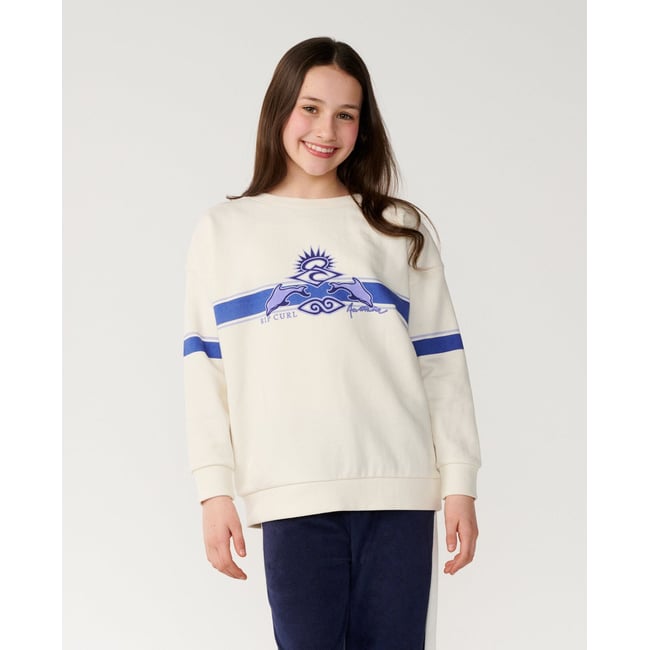 Sweat col rond ARCHIVE DOLPHIN enfant - RIP CURL