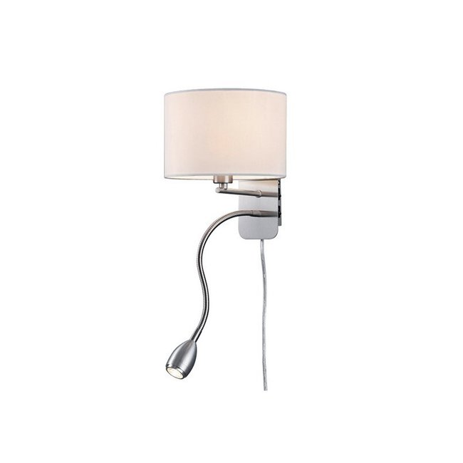 Liseuse Murale Flexible Martha Abat-jour Blanc Couleur blanc <span itemprop=