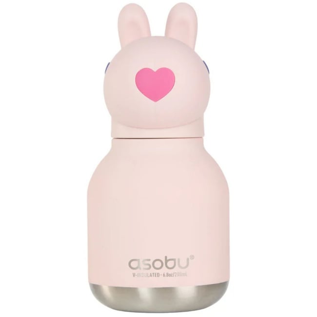Mini gourde isotherme Bestie Couleur rose <span itemprop=