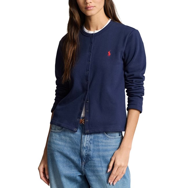 Polo cardigan womens shop