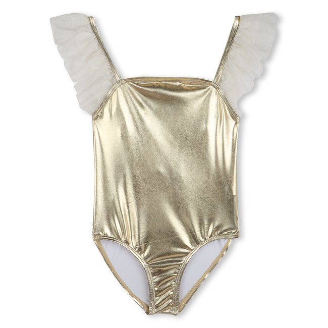 Maillot de bain 1 pièce dore clair <span itemprop=