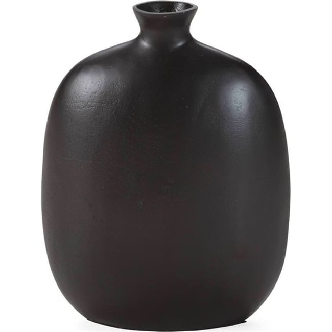 Miroir carré en verre au cadre arrondi Couleur bronze noirâtre <span itemprop=