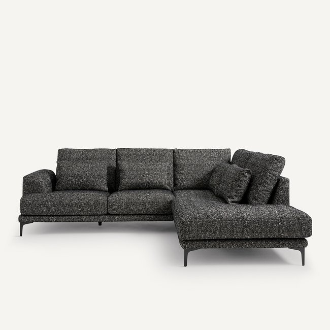Ecksofa Marsile mit Ecke rechts, Bouclé - AM.PM
