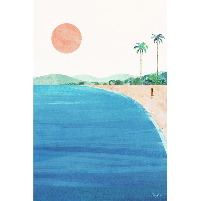 Tableau monde paradise beach - HEXOA