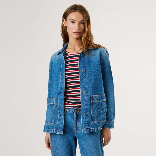 Veste Coupe Regular En Denim 12oz rgd denim <span itemprop=