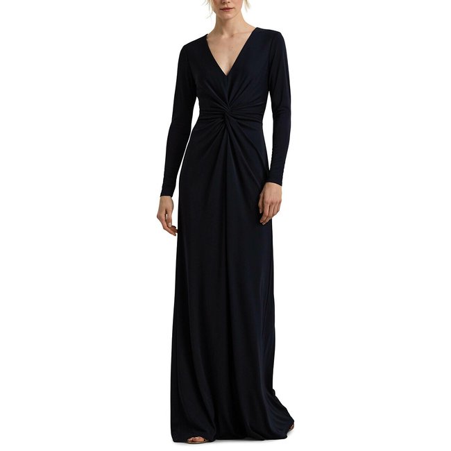 Langes Cocktailkleid NADIRA marine <span itemprop=