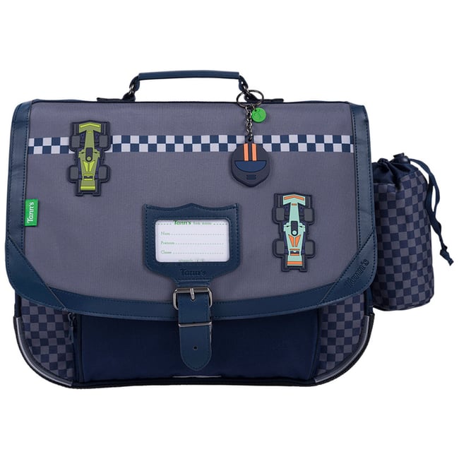 Cartable gris <span itemprop=