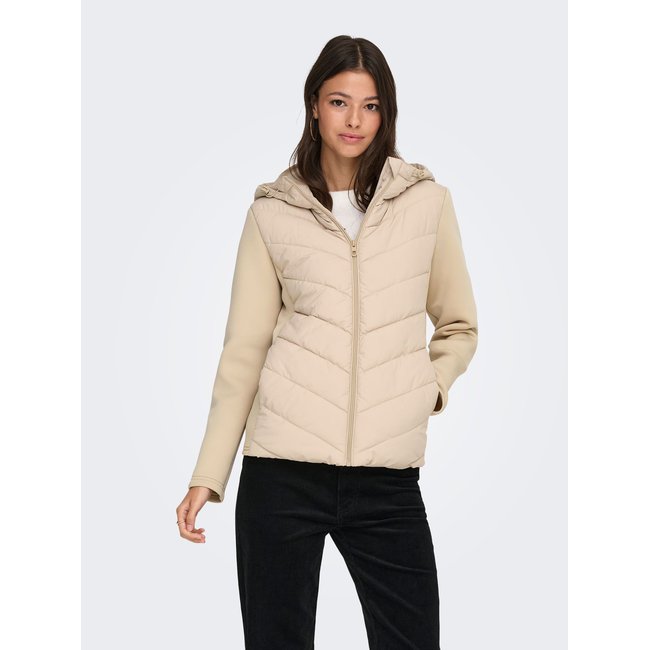 Doudoune grise - oxford tan <span itemprop=