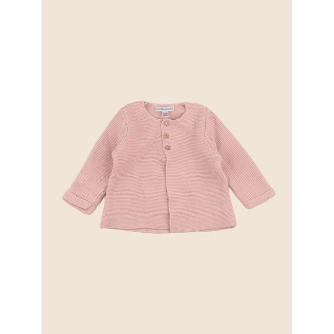 Gilet - Bon état rose <span itemprop=