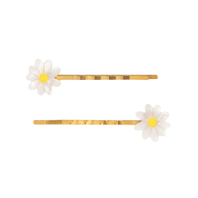 Duo Barrettes Fines PÂQUERETTE - COUCOU SUZETTE