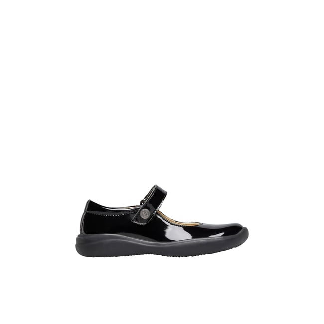 Ballerines en cuir verni CATANIA 2 noir- <span itemprop=
