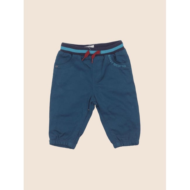 Pantalon doublé - Très bon état bleu <span itemprop=