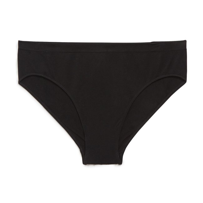 Slip Sans Couture noir <span itemprop=