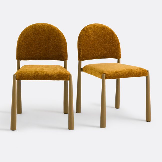 Set de 2 sillas tapizadas, Delly - LA REDOUTE INTERIEURS