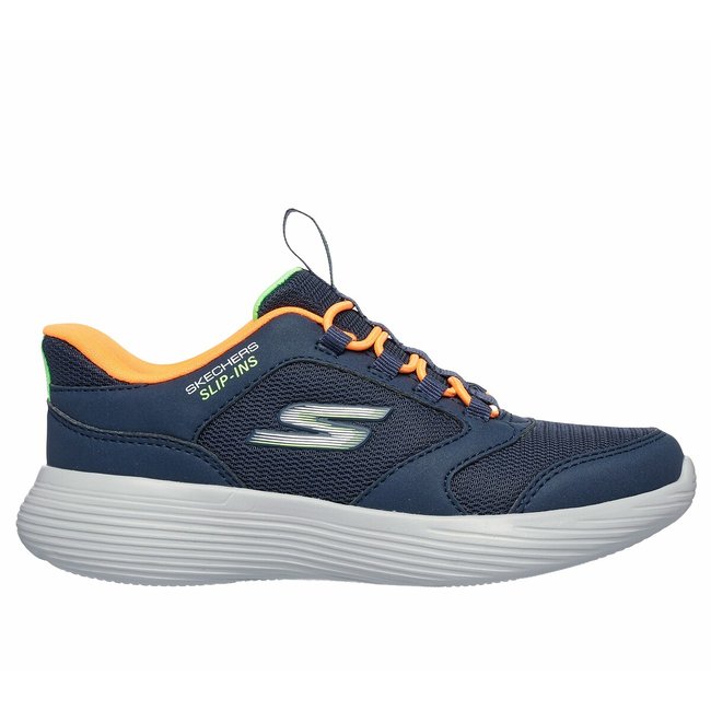 Slip-Ins Trainers: Go Run 400 V2 - Turbo-Brisk, navy/orange, SKECHERS
