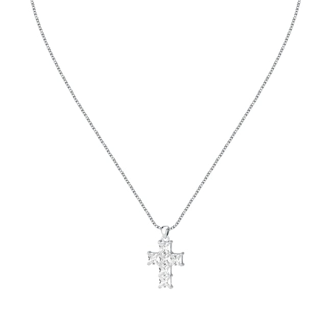Collier CRISTALLI acier inoxydable <span itemprop=
