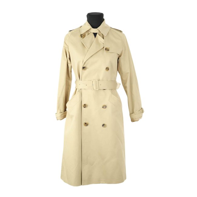 Trench-coat en coton - Très Bon État beige <span itemprop=