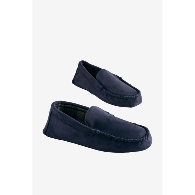 Mocassins bleu marine <span itemprop=