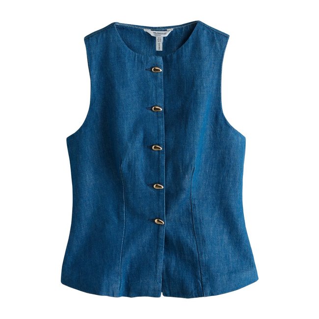Gilet de costume ajusté n. premium bleu foncé <span itemprop=