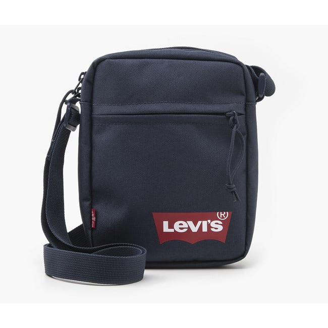 Sacoche Mini Crossbody Solid Red Batwing bleu <span itemprop=
